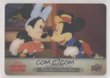 2020 Upper Deck Disney's Mickey Mouse - Mickey Through the Ages - 3D Lenticular #MTA-30 - Mickey & Minnie