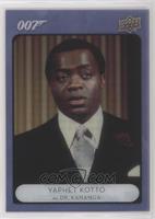 SP - Live and Let Die - Yaphet Kotto as Dr. Kananga