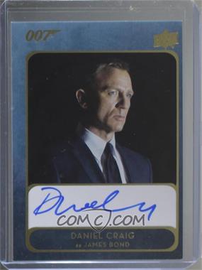 2020 Upper Deck James Bond Villains & Henchmen - Base Autographs #A-DC - Spectre - Daniel Craig as James Bond