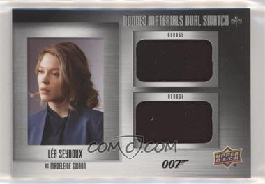 2020 Upper Deck James Bond Villains & Henchmen - Bonded Materials #BM-35 - Dual Swatch - Lea Seydoux