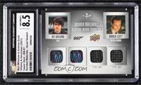 Combos Quad Swatch - Ben Whishaw, Andrew Scott [CGC 8.5 NM/Mint+]