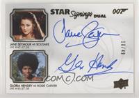 Tier 1 - Jane Seymour, Gloria Hendry #/49