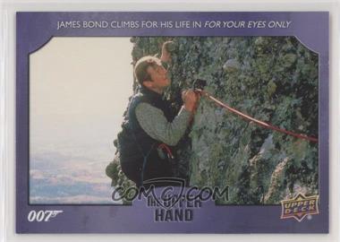 2020 Upper Deck James Bond Villains & Henchmen - The Upper Hand #UH-1 - James Bond Climbs For His Life