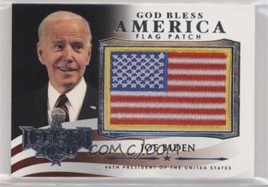 2021 Decision 2020 Series 2 - God Bless America Flag Patch #GBA-63 - Joe Biden