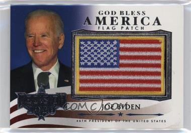 2021 Decision 2020 Series 2 - God Bless America Flag Patch #GBA-64 - Joe Biden