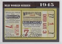 MLB World Series #/199