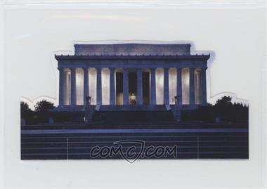 2021 Historic Autographs Written Word POTUS The First 36 - Die-Cut Monuments #LIME - Lincoln Memorial /99