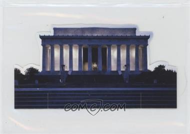 2021 Historic Autographs Written Word POTUS The First 36 - Die-Cut Monuments #LIME - Lincoln Memorial /99
