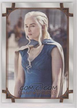 2021 Rittenhouse Game of Thrones The Iron Anniversary Series 1 - [Base] - Copper #8 - Daenerys Targaryen /199