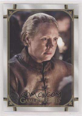 2021 Rittenhouse Game of Thrones The Iron Anniversary Series 1 - [Base] - Gold #80 - Brienne of Tarth /99