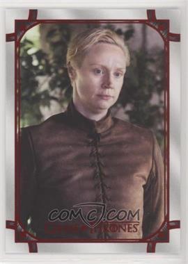 2021 Rittenhouse Game of Thrones The Iron Anniversary Series 1 - [Base] - Red #73 - Brienne of Tarth /50