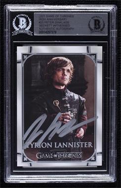 2021 Rittenhouse Game of Thrones The Iron Anniversary Series 1 - [Base] #23 - Tyrion Lannister [BAS BGS Authentic]