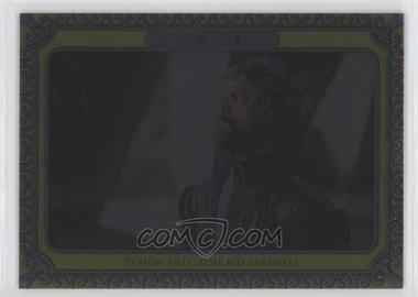 2021 Rittenhouse Game of Thrones The Iron Anniversary Series 2 - Inflexions Expansion - Gold #184 - Tyrion and Jaime Bid Farewell /40