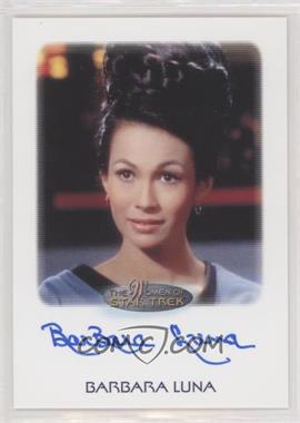 2021 Rittenhouse The Women of Star Trek: Art & Images - Autographs #_BALU - Barbara Luna as Lt. Moreau