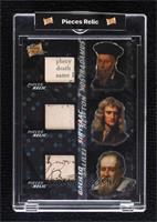 Nostradamus, Isaac Newton, Galileo Galilei #/1