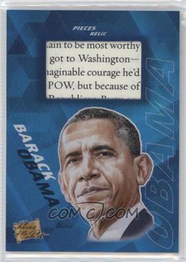 2021 Super Products Pieces of the Past - [Base] - Blue #258 - Barack Obama