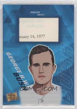 2021 Super Products Pieces of the Past - [Base] - Blue #273 - George H.W. Bush
