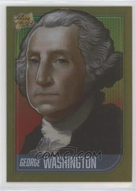 2021 Super Products Pieces of the Past - [Base] - Gold Chromium #3 - George Washington