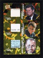 John F. Kennedy, Robert F. Kennedy, Martin Luther King Jr. #/1