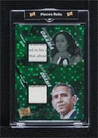 Michelle Obama, Barack Obama [Uncirculated] #/1