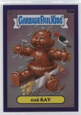 2021 Topps Chrome Garbage Pail Kids Original Series 4 - [Base] - Purple Refractor #125b.2 - Checklist - Oak Kay /250