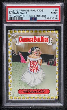 2021 Topps Garbage Pail Kids 2021 Was The Worst - [Base] - Frown Emoji #3b - Megan Gala [PSA 9 MINT]