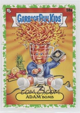 2021 Topps Garbage Pail Kids Food Fight - [Base] - Booger Green #58a - Adam Bomb