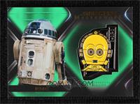 C-3PO Medallion - R2-D2 #/99
