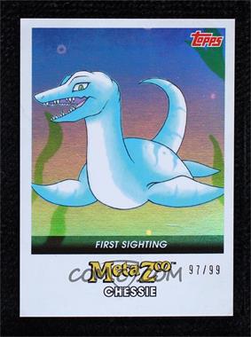 2021 Topps x MetaZoo Cryptid Nation - Series 0 First Sighting #10F - Chessie /99
