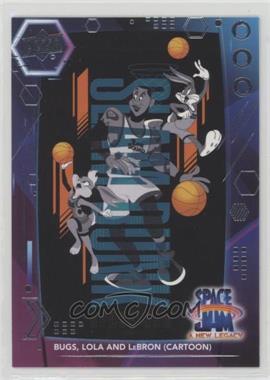 2021 Upper Deck Space Jam A New Legacy - [Base] - Blue #47 - Bugs, Lola and LeBron
