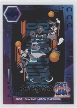 2021 Upper Deck Space Jam A New Legacy - [Base] - Blue #47 - Bugs, Lola and LeBron [Good to VG‑EX]