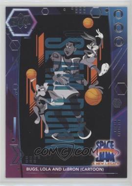 2021 Upper Deck Space Jam A New Legacy - [Base] #47 - Bugs, Lola and LeBron