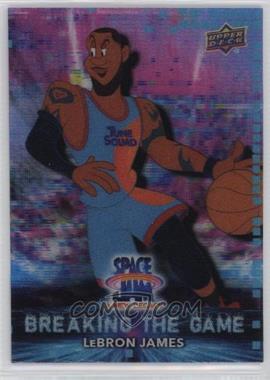 2021 Upper Deck Space Jam A New Legacy - Breaking the Game 3D #3D-1 - LeBron James