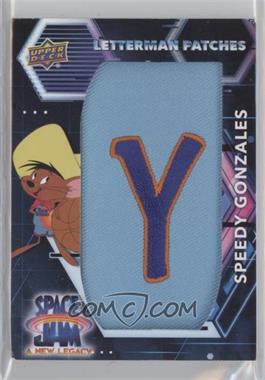 2021 Upper Deck Space Jam A New Legacy - Letterman Patches #LP-SG - Tier 1 - Speedy Gonzales [EX to NM]