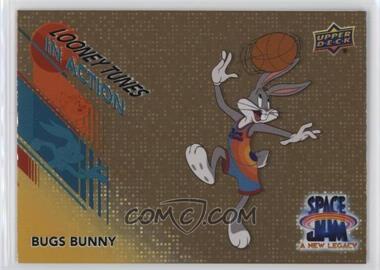 2021 Upper Deck Space Jam A New Legacy - Looney Tunes in Action - Mega Gold #IA-18 - Bugs Bunny