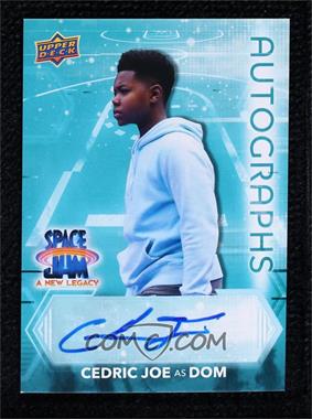 2021 Upper Deck Space Jam A New Legacy - Signatures #S-JO2 - Cedric Joe as Dom
