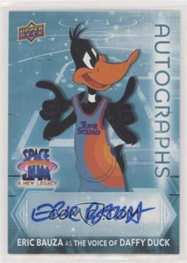 2021 Upper Deck Space Jam A New Legacy - Teal Autographs #S-EB - Eric Bauza as Daffy Duck