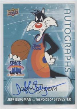 2021 Upper Deck Space Jam A New Legacy - Teal Autographs #S-SY2 - Jeff Bergman as Sylvester
