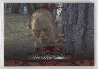 2022 Cryptozoic CZX Middle-Earth - [Base] - Red #40 - Two Sides to Gollum /125