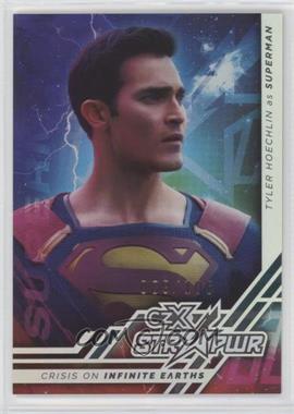 2022 Cryptozoic czX Crisis on Infinite Earths - CZX STR PWR - Silver #S08 - Tyler Hoechlin as Superman /105