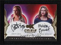 Caity Lotz as White Canary, Melissa Benoist as Supergirl #/40