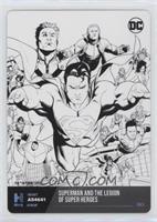 Line Art / Inks - Superman and the Legion of Super Heroes