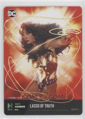 2022 HRO DC Comics - [Base] #_OBLA - Objects - Lasso of Truth [EX to NM]