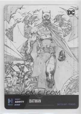 2022 HRO DC Comics - [Base] #_SKBA - Sketch Art / Pencils - Batman
