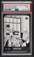 Inks - Batman & Robin [PSA 9 MINT]