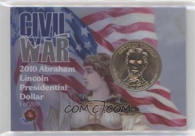 2022 Historic Autographs Civil War - United States Coins #_ABLI.3 - Abraham Lincoln (Presidnetial Dollar) /200 [EX to NM]