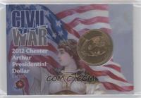 2012 Chester A. Arthur Presidential Dollar #/100