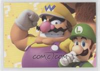 Puzzle Card - Wario and Luigi