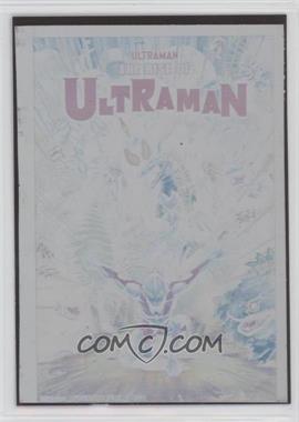 2022 RRParks Ultraman Series Two - 3D Lenticular - Printing Plate Cyan Front #L8 - Ultraman /1 [Good to VG‑EX]