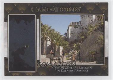 2022 Rittenhouse Game of Thrones The Complete Series Volume 2 - Vistas #V3 - Tyrion Governs Meereen in Daenerys' Absence